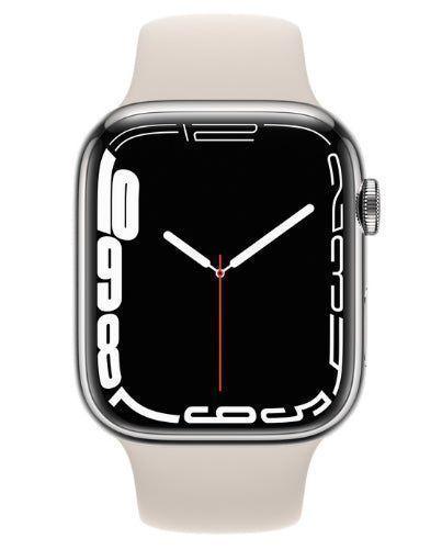 Apple Watch Series 7 Stainless Steel 41mm in Silver in Excellent condition
