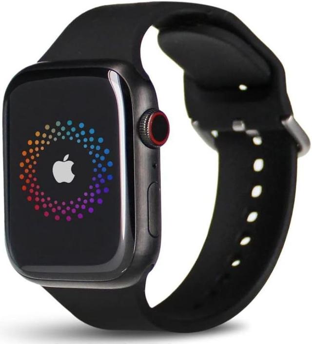 Apple Watch Series 7 Titanium 41mm in Space Black in Acceptable condition