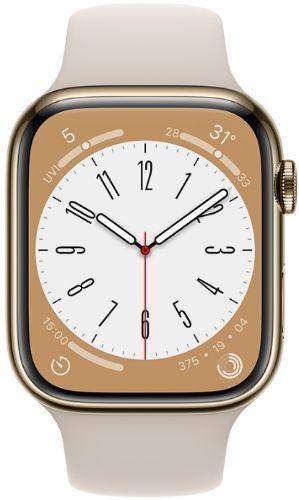 Apple Watch Series 8 Stainless Steel 41mm in Gold in Acceptable condition