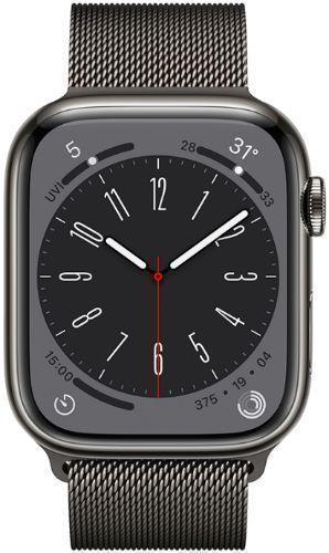 Apple Watch Series 8 Stainless Steel 45mm in Graphite in Excellent condition