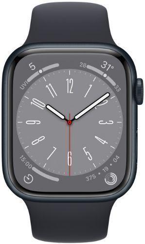  Apple Watch Series 5 (GPS + Cellular, 44mm) Titanium Silver  Case with White Sport Band (Renewed) : Cell Phones & Accessories