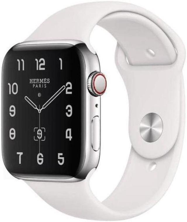 Apple Watch Series 8 Hermes (Stainless Steel) 45mm in Silver in Excellent condition