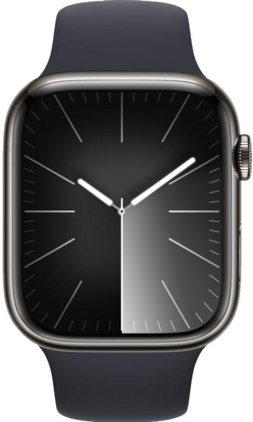 Apple Watch Series 9 Stainless Steel 45mm in Graphite in Excellent condition