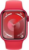 Apple Watch Series 9 (GPS) - 64GB - 45mm - Red Aluminum Case with Red Rubber Sport Band - Medium/Large Size