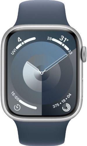 Apple Watch Series 9 Aluminum 41mm in Silver in Premium condition