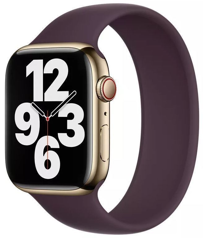 Apple Watch Solo Loop Band (45mm) - Dark Cherry - Size 12
