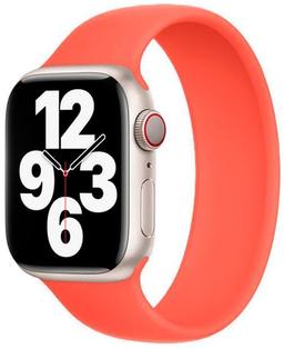 Apple Watch Solo Loop Band (45mm) - Nectarine - Size 6