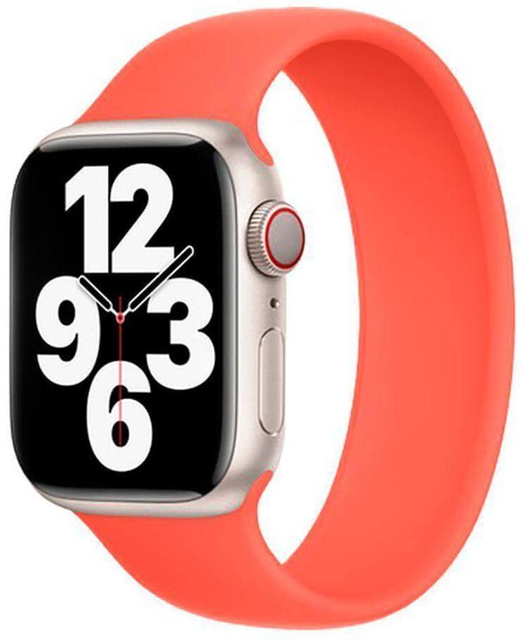 Apple Watch Solo Loop Band (45mm) - Nectarine - Size 6