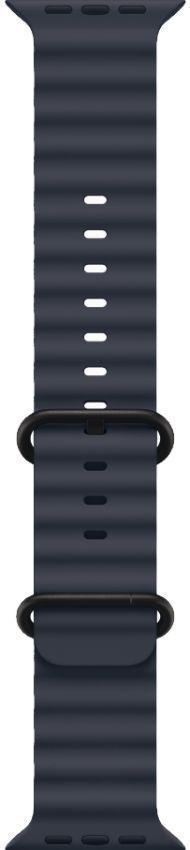 Apple Watch Ultra 2 (Cellular + GPS) - 64GB - 49mm - Black Titanium Case with Navy Rubber Ocean Band - One Size