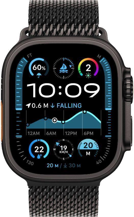 Apple Watch Ultra 2 Titanium 49mm in Black in Excellent condition