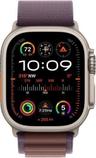 Apple Watch Ultra 2 (Cellular + GPS) - 64GB - 49mm - Titanium Titanium Case with Indigo Textile Alpine Loop Band - One Size