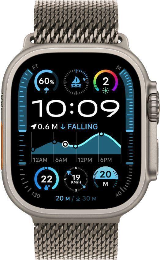 Apple Watch Ultra 2 Titanium 49mm in Titanium in Premium condition