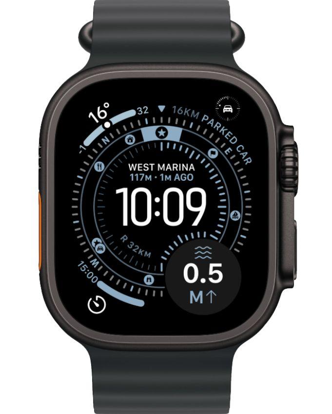 Apple Watch Ultra 3 - 64GB - 49mm Fluoroelastomer - One Size