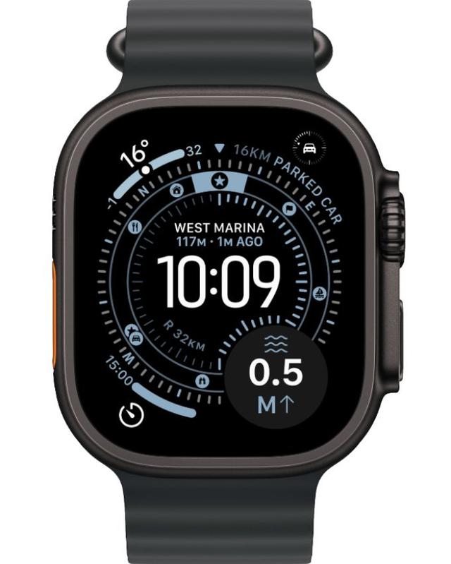 Apple Watch Ultra 3 Titanium 49mm in Black in Excellent condition