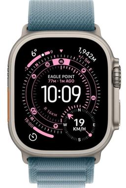 Apple Watch Ultra 3 - 64GB - 49mm Polyester + Spandex - Large Size