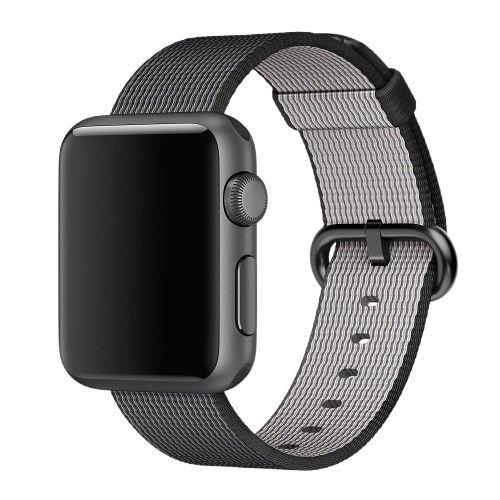 Apple Watch Woven Nylon Band (38mm) - Black