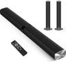 Assistrust Wired & Wireless Sound Bars for TV - Black