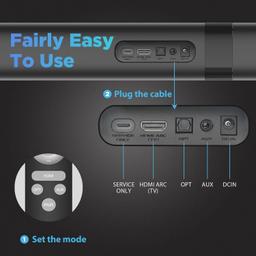 Assist Trust KY8000 Sound Bars - Black