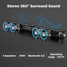Assist Trust KY8000 Sound Bars - Black