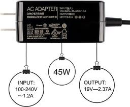 Asus 19V 2.37A 45W AC Adapter Charger - Black