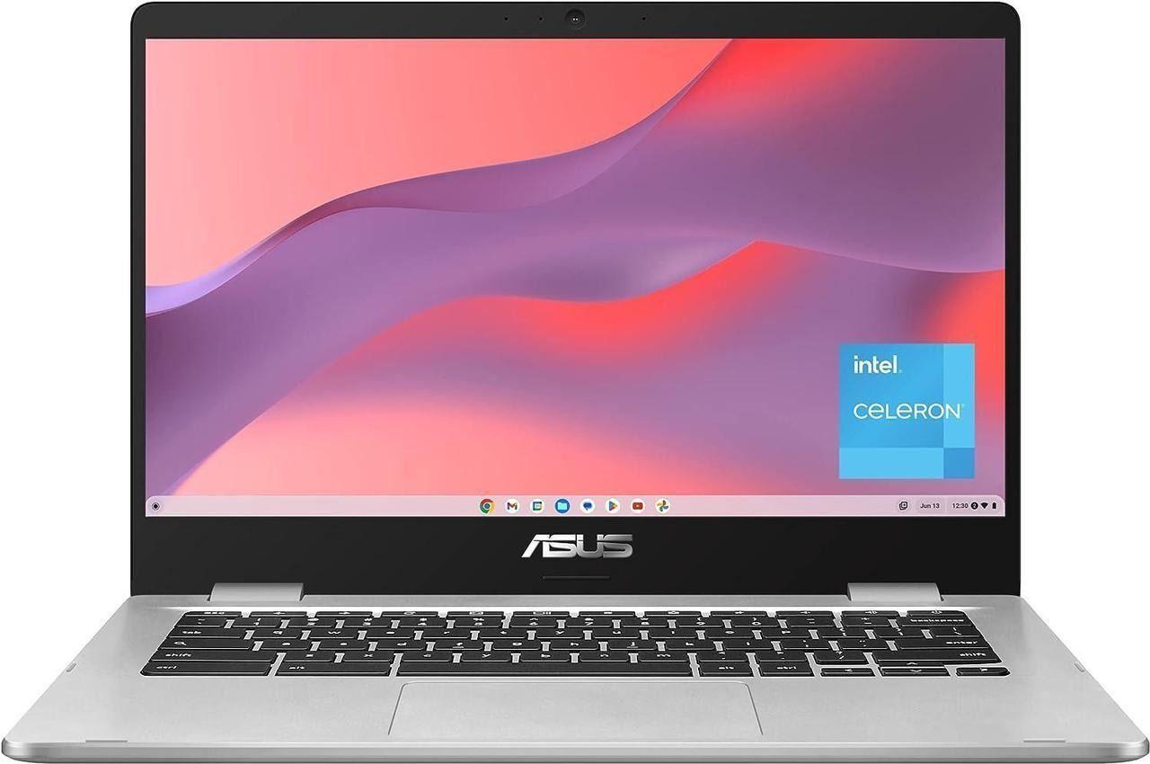 Asus  ASUS C424MA-SS44F-B Laptop 14" - Intel Celeron N4020 1.1GHz - 64GB - Silver - 4GB RAM - 14.0 Inch - Acceptable