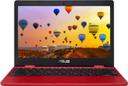 Asus Chromebook C223NA Laptop 11.6" Intel Celeron N3350 1.1GHz in Red