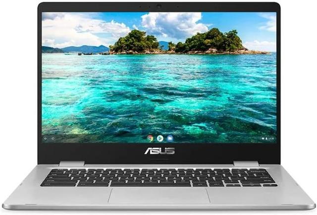 ASUS Chromebook C424MA Laptop 14" Intel Celeron N4020 1.1GHz in Silver in Excellent condition