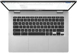 ASUS Chromebook C424MA Laptop 14" - Silver - Intel Celeron N4020 1.1GHz - 4GB RAM - 128GB