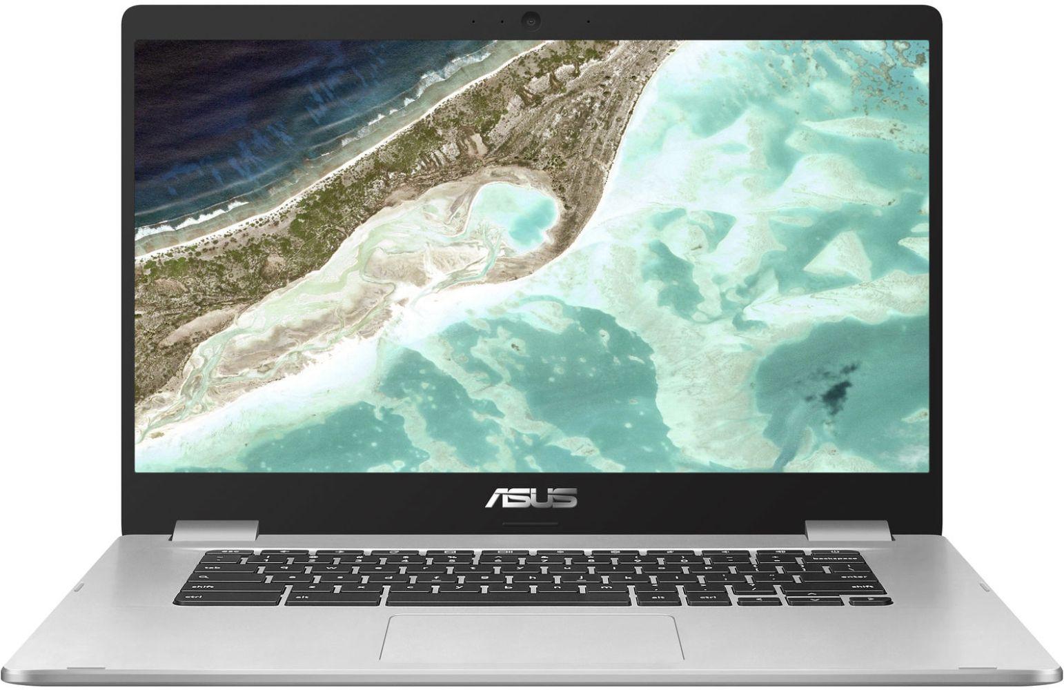 Asus Chromebook C523NA Laptop 15.6" - Intel Celeron N3350 1.1GHz - 64GB - Silver - 4GB RAM - 15.6 Inch - Good