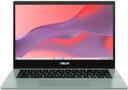 Asus Chromebook CM1402F Laptop 14" MediaTek Kompanio 520 2.0 GHz in Grey Green in Acceptable condition