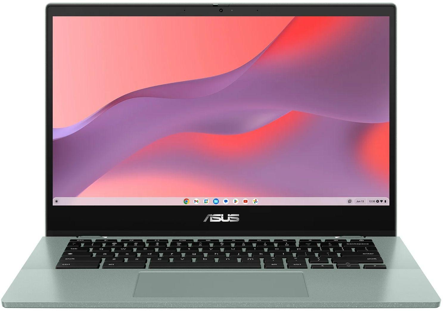 Asus Chromebook CM1402F Laptop 14" - MediaTek Kompanio 520 2.0 GHz - 64GB - Grey Green - 4GB RAM - 14 Inch - Acceptable