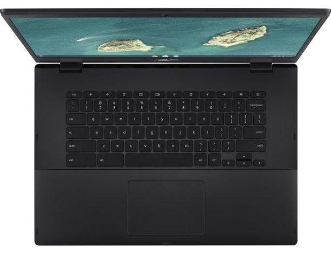 Asus Chromebook CX1500 Laptop 15.6" - Black - Intel Celeron N3350 1.5GHz - 4GB RAM - 64GB