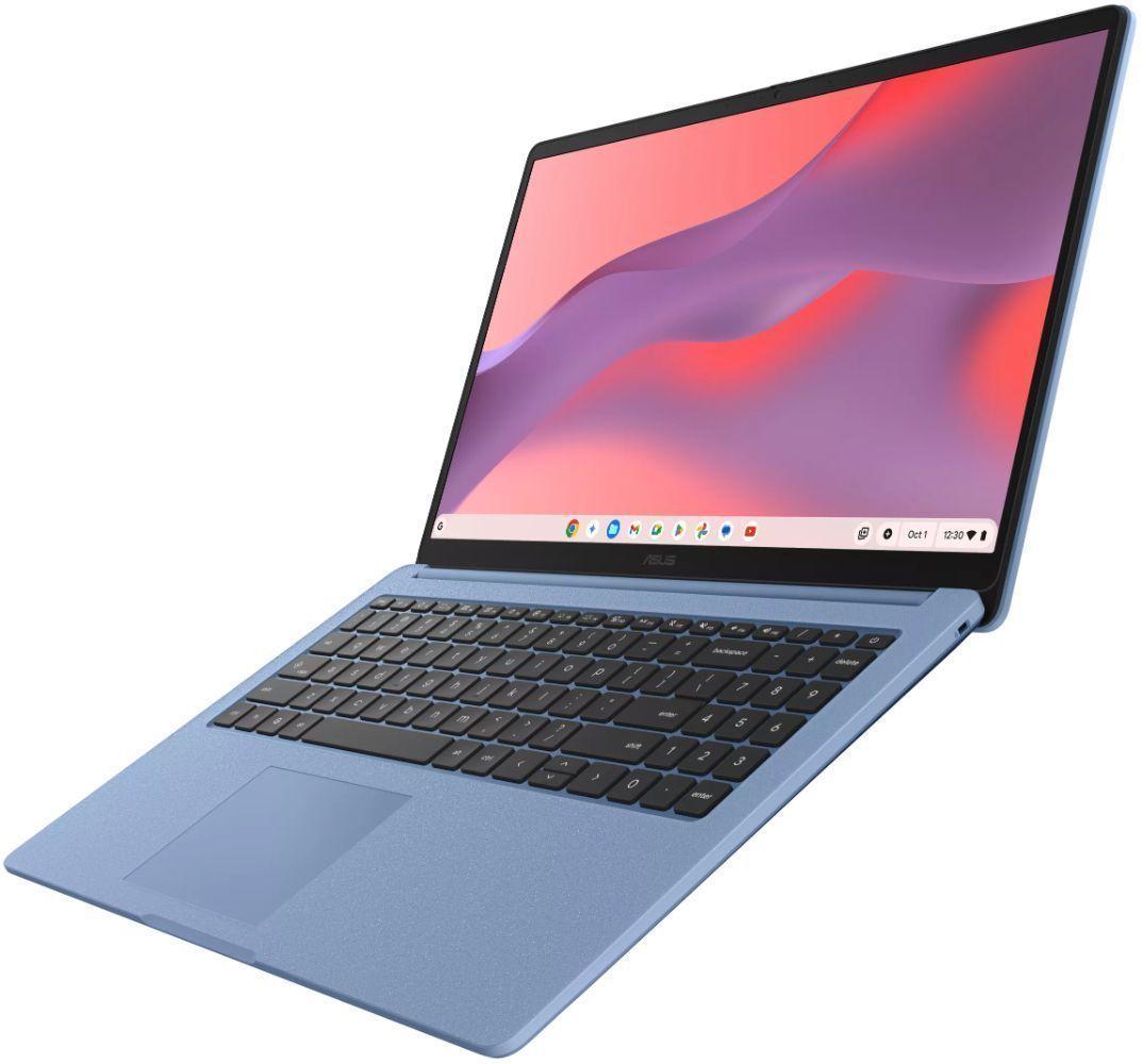 ASUS Chromebook CX15 (CX1505CKA) Laptop 15.6" - Fabric Blue - Intel Celeron N4500 1.1GHz - 4GB RAM - 128GB