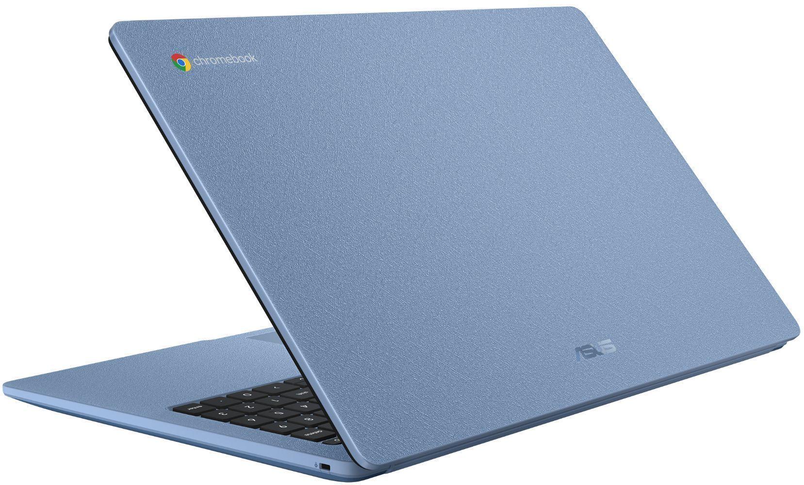 ASUS Chromebook CX15 (CX1505CKA) Laptop 15.6" - Fabric Blue - Intel Celeron N4500 1.1GHz - 4GB RAM - 128GB
