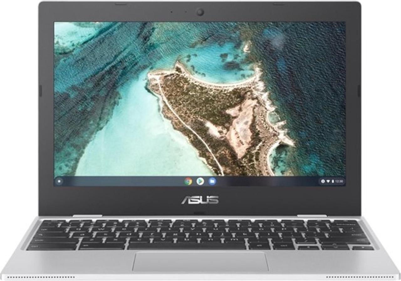 Asus Chromebook CX1 CX1100 Laptop 11.6" - Intel Celeron N3350 1.1GHz - 32GB - Transparent Silver - 4GB RAM - 11.6 Inch - Excellent