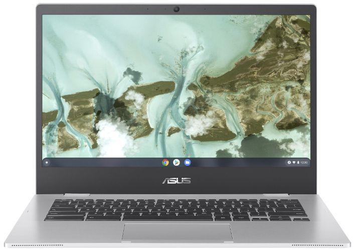 Asus Chromebook CX1 CX1400 Laptop 14" - Intel Celeron N4500 1.1GHz - 64GB - Transparent Silver - 4GB RAM - 14 Inch - Excellent