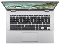 Asus Chromebook CX1 CX1400 Laptop 14" - Transparent Silver - Intel Celeron N5100 1.1GHz - 4GB RAM - 64GB