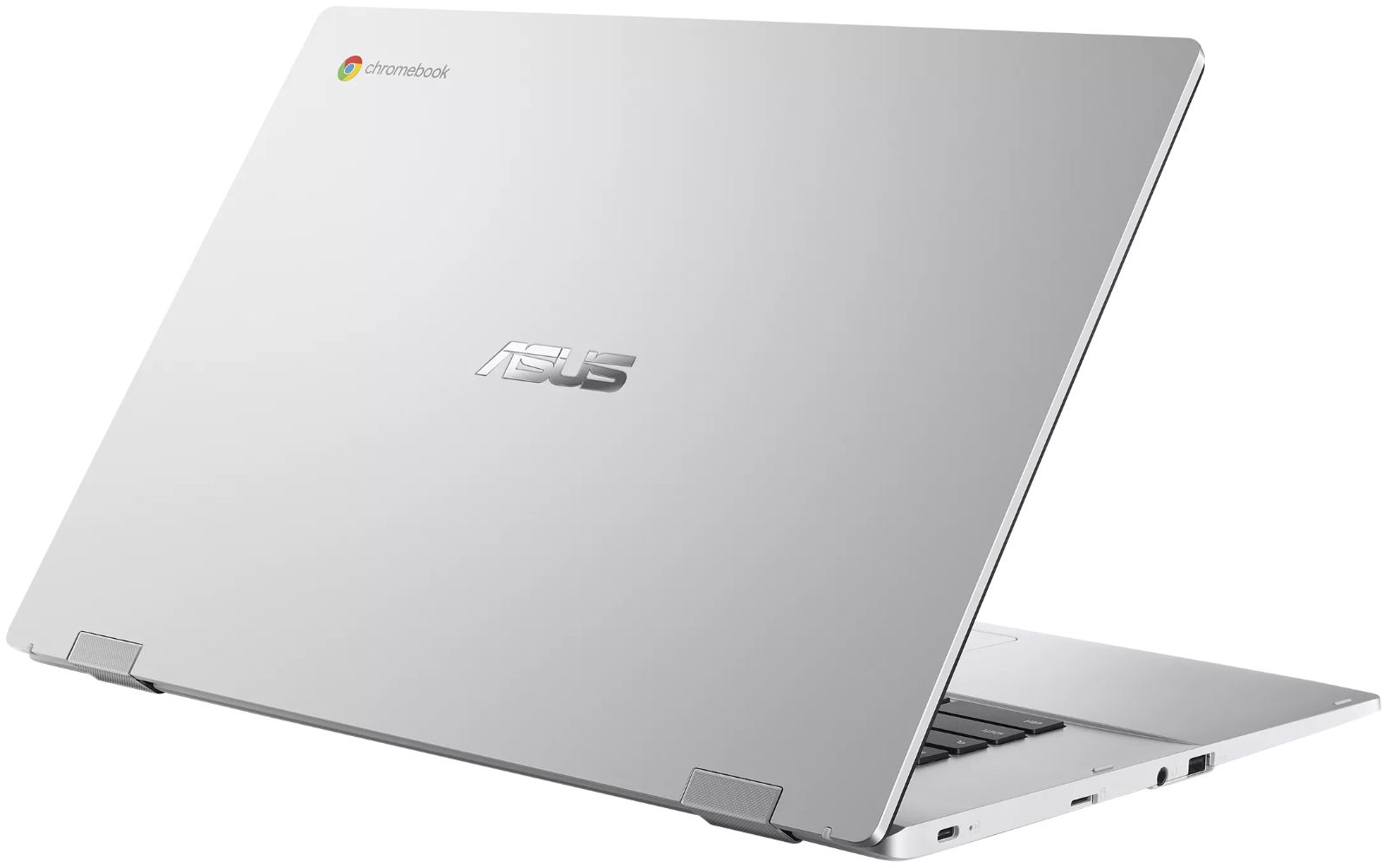 ASUS Chromebook CX1 (CX1500CNA) Laptop 15.6" - Transparent Silver - Intel Celeron N3350 1.1GHz - 8GB RAM - 64GB