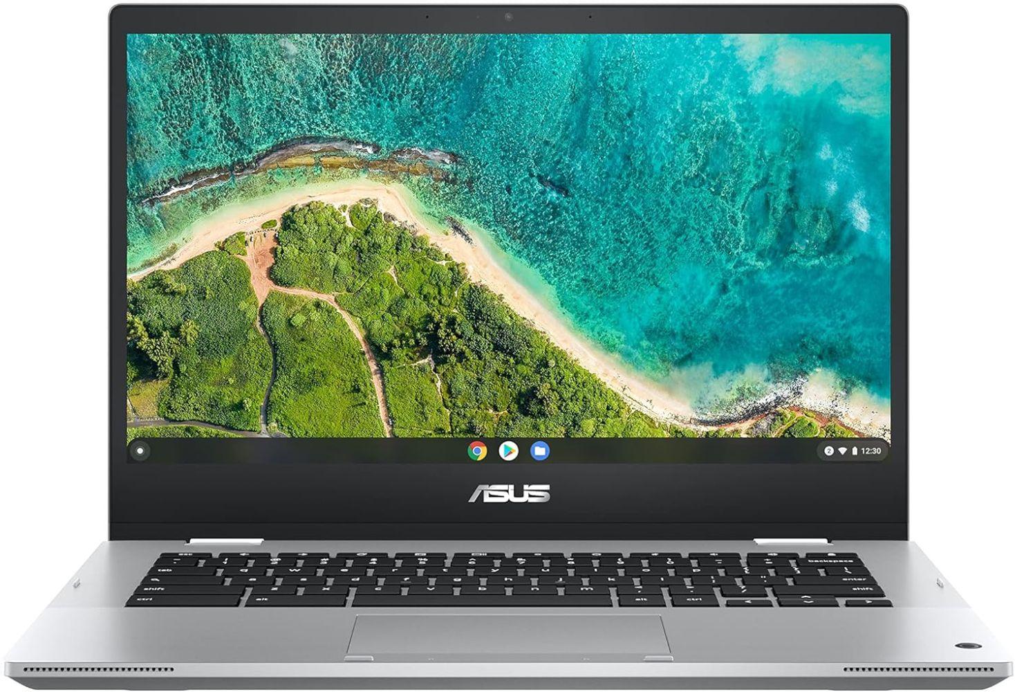 Asus  Chromebook Flip CM1 (CM1400) Laptop 14" - AMD 3015Ce 1.2GHz - 64GB - Mineral Grey - 4GB RAM - 14 Inch - Excellent