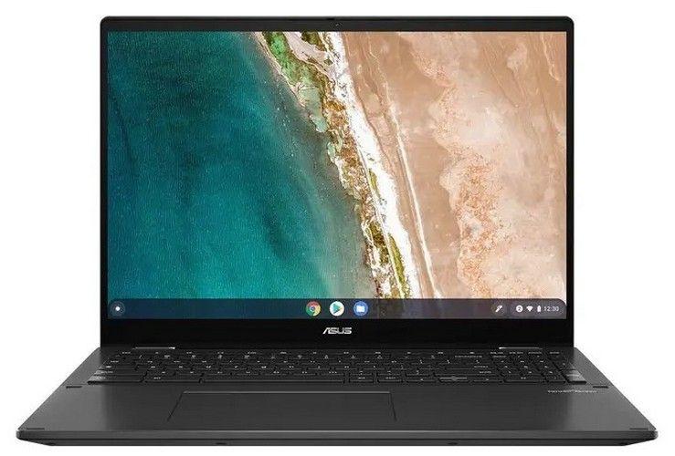 Asus Chromebook Flip CX5 (CX5601) Laptop 16" - Mineral Gray - Intel Core i3-1215U 1.2GHz - 8GB RAM - 128GB