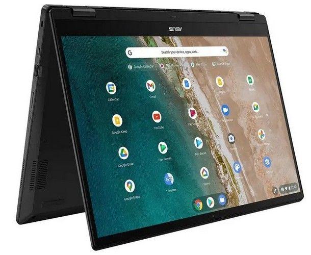 Asus Chromebook Flip CX5 (CX5601) Laptop 16" - Mineral Gray - Intel Core i3-1215U 1.2GHz - 8GB RAM - 128GB