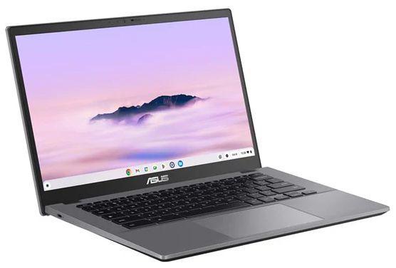 Asus Chromebook Plus CX34 CX3402 Laptop 14" - Rocky Grey - Intel Core i3-1215U 3.3GHz - 8GB RAM - 128GB