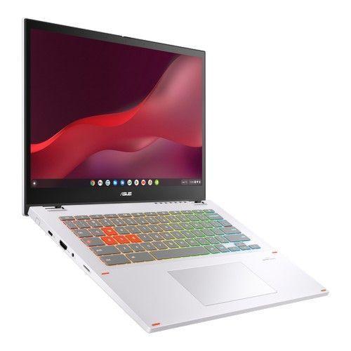 Asus Chromebook Vibe CX34 Flip (CX3401) Laptop 14" - Pearl White - Intel Core i5-1235U 1.3GHz - 8GB RAM - 256GB