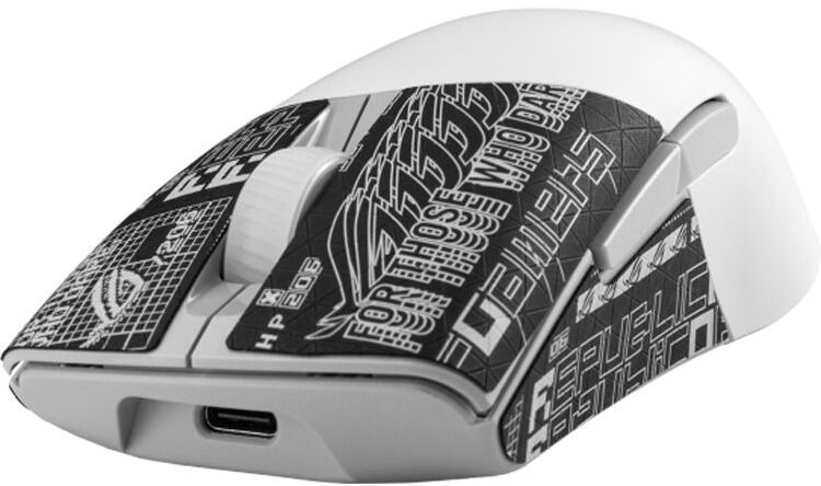 Asus ROG Keris Wireless FPS Gaming Mouse - White