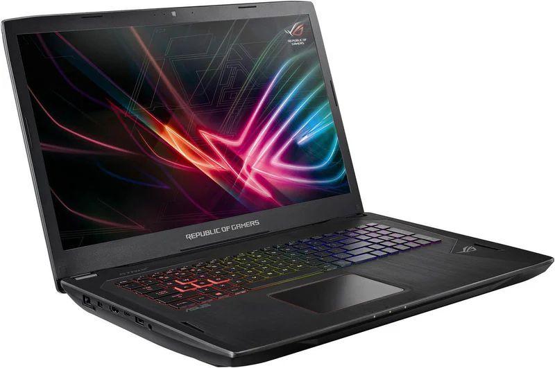 Asus ROG Strix GL702VI Gaming Laptop 17.3" - Black - Intel Core i7-7700HQ 2.8GHz - 16GB RAM - 256GB