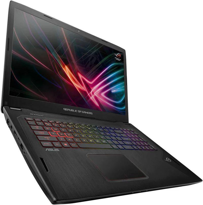 Asus ROG Strix GL702VI Gaming Laptop 17.3" - Black - Intel Core i7-7700HQ 2.8GHz - 16GB RAM - 256GB