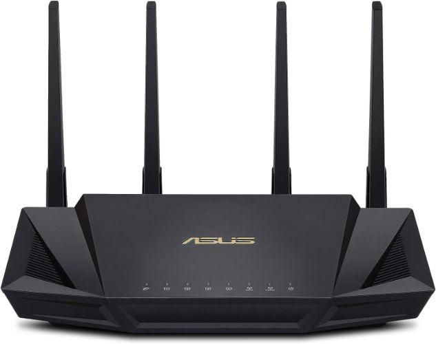 Asus  RT-AX3000 Dual Band WiFi 6 Extendable Router - Black - Excellent