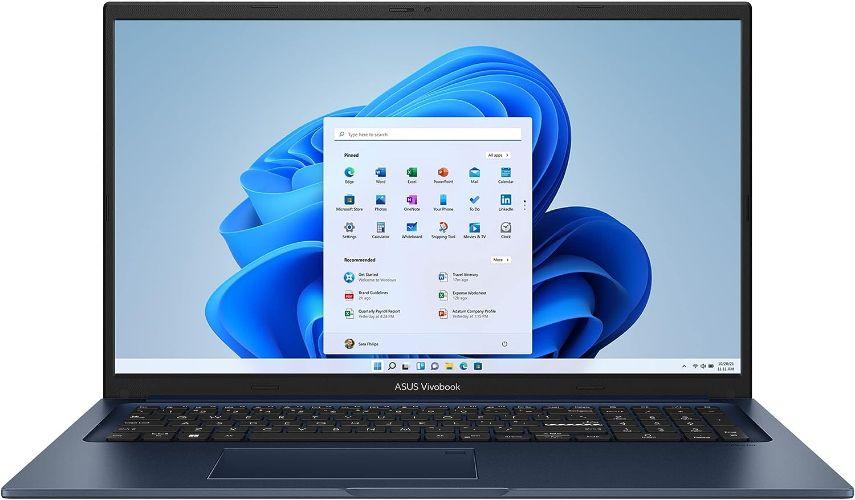 Asus Vivobook 17 Laptop (F1704) 17.3" - Intel Pentium Gold 8505 1.2GHz - 256GB - Quiet Blue - 8GB RAM - 17.3 Inch - Excellent