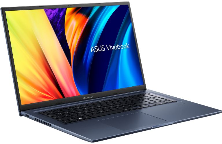 Asus Vivobook 17X K1703 Laptop 17.3" - Quiet Blue - Intel Core i5-12500H 2.5GHz - 8GB RAM - 512GB