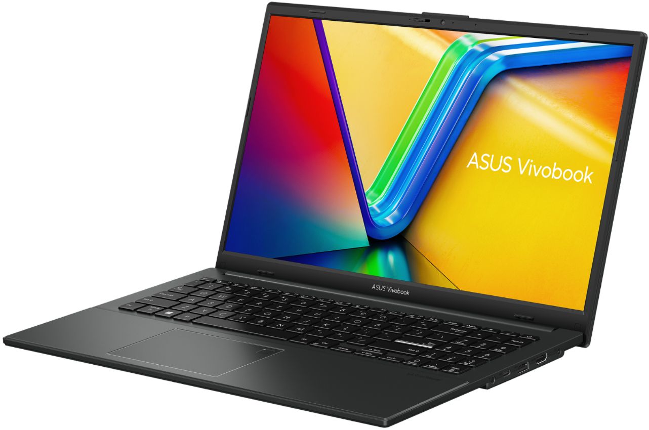 Asus Vivobook Go 15 OLED E1504GA Laptop 15.6" - Mixed Black - Intel Core i3-N305 1.8GHz - 8GB RAM - 128GB